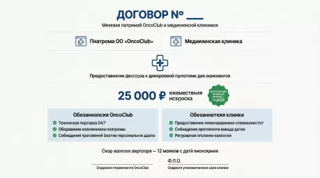 Договор с медецинской организацией Договор с медецинской организацией